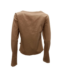 Chaqueta cuello redondo