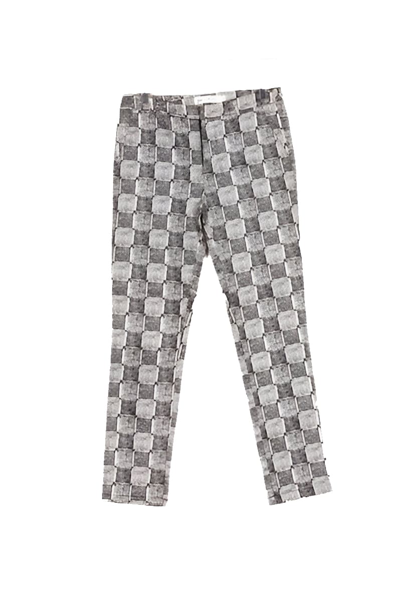 Pantalón slim mujer, pantalones ajustados, diseño cuadros, bolsillos delanteros y traseros, cierre cremallera broche, tejido plano, estilo moderno, color gris, talla 38, cómodo versátil elegante ✅Entrega 24/48h