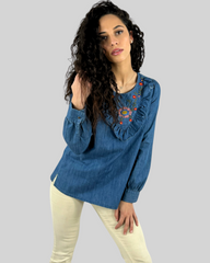 Camisa bordada