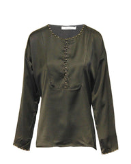 Blusa satinada