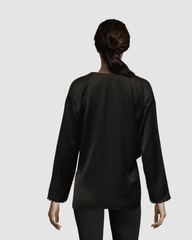 Blusa satinada