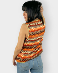 Chaleco estampado