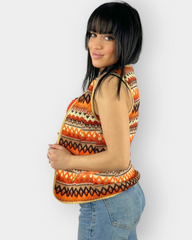Chaleco estampado