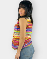 Chaleco estampado