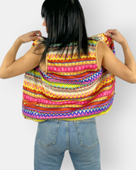 Chaleco estampado