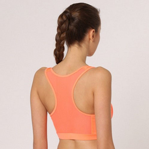 Top deportivo mujer sin costuras sujetador deportivo gym fitness tirantes anchos corte ajustado tejido suave transpirable, cómodo, color rosa talla L ideal entrenamiento o uso diario ✅Entrega 24/48h