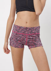 Short deportivo mujer, pantalón training, running, fitness, ajuste cómodo, tiro medio, multicolor, tejido elástico, ligero, suave, moderno, L, transpirable, ideal entrenar, correr, outdoor, tendencia ✅Entrega 24/48h