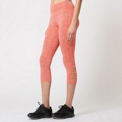 Legging deportivo mujer, pantalón fitness, diseño jaspeado, abertura lateral, tiro alto, elástico, estilo moderno, color rosa, talla L, comodidad y ajuste óptimo para gym yoga entrenamiento ✅Entrega 24/48h