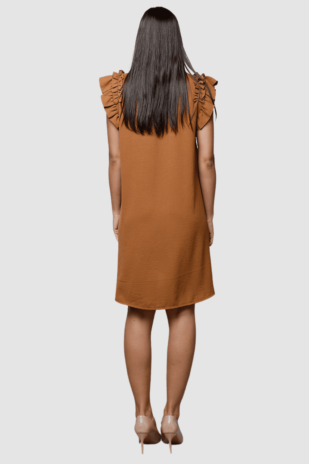 Vestido con volante