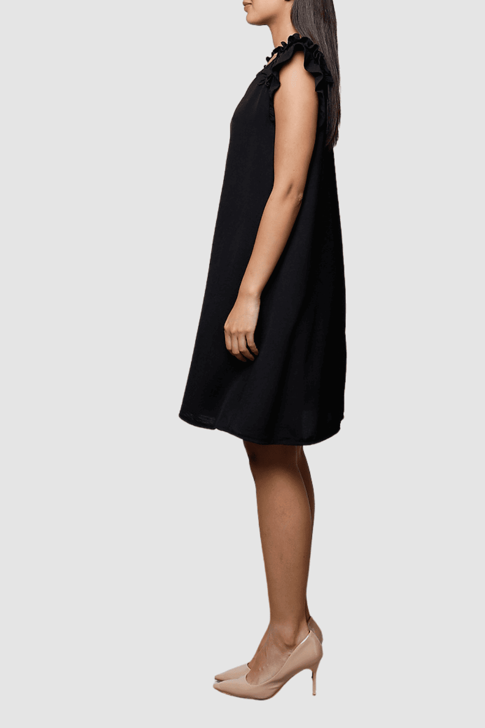 Vestido con volante
