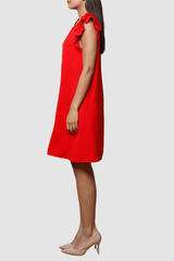 Vestido con volante