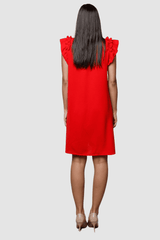 Vestido con volante