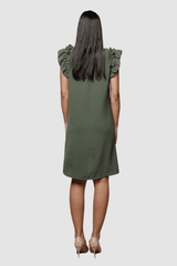Vestido con volante
