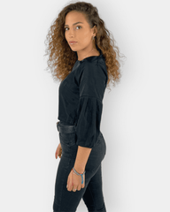 Blusa satinada