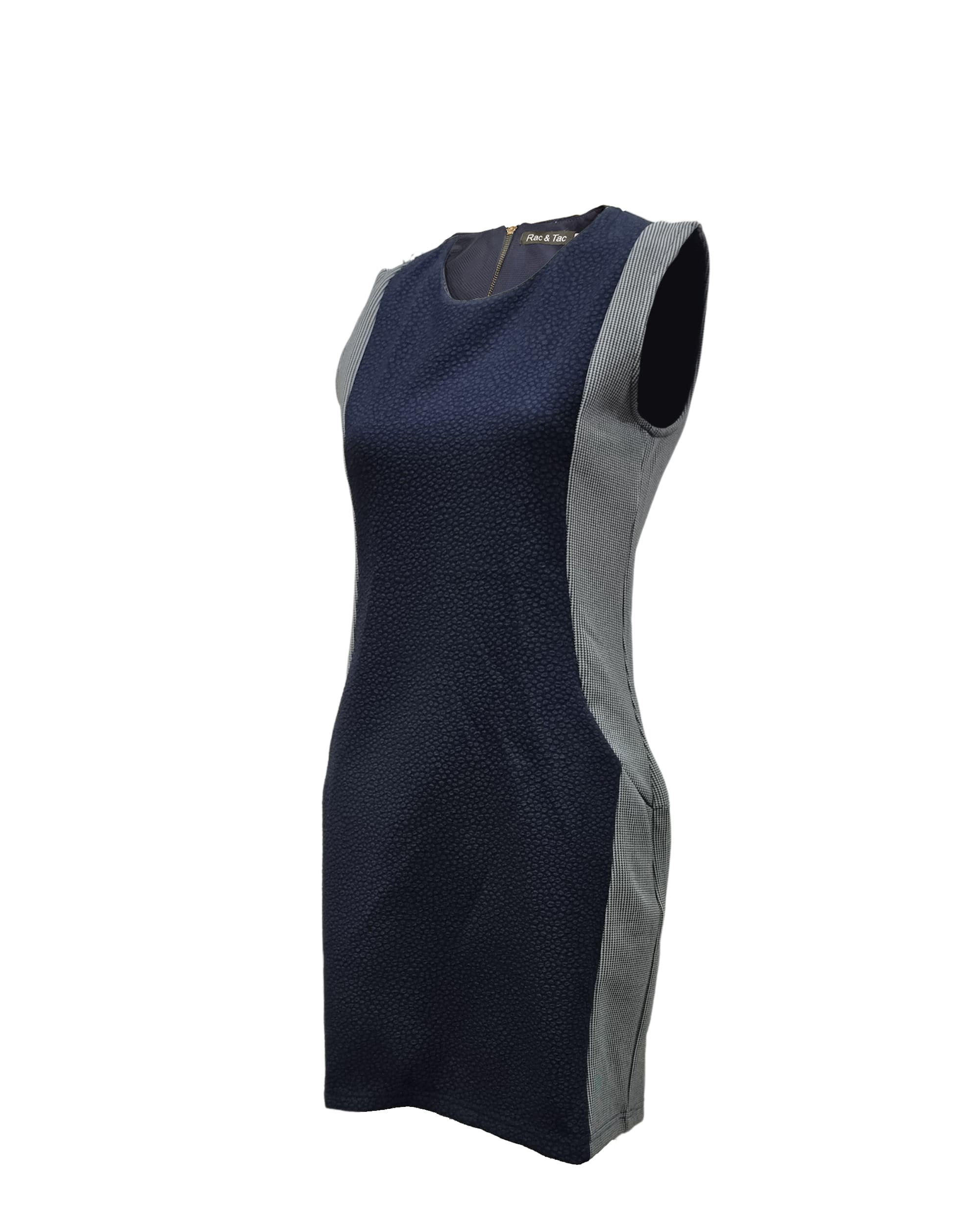 Vestido combinado