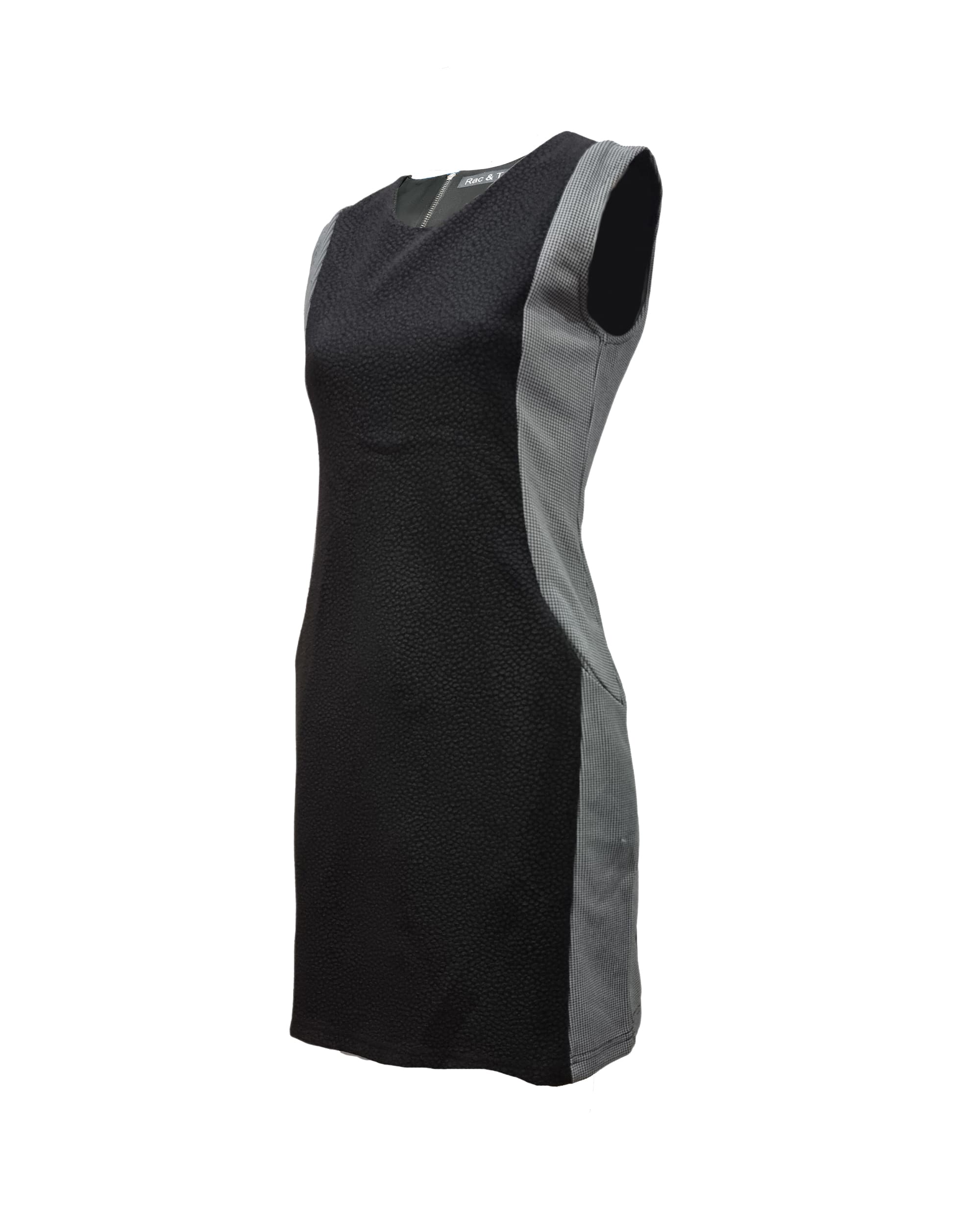 Vestido combinado