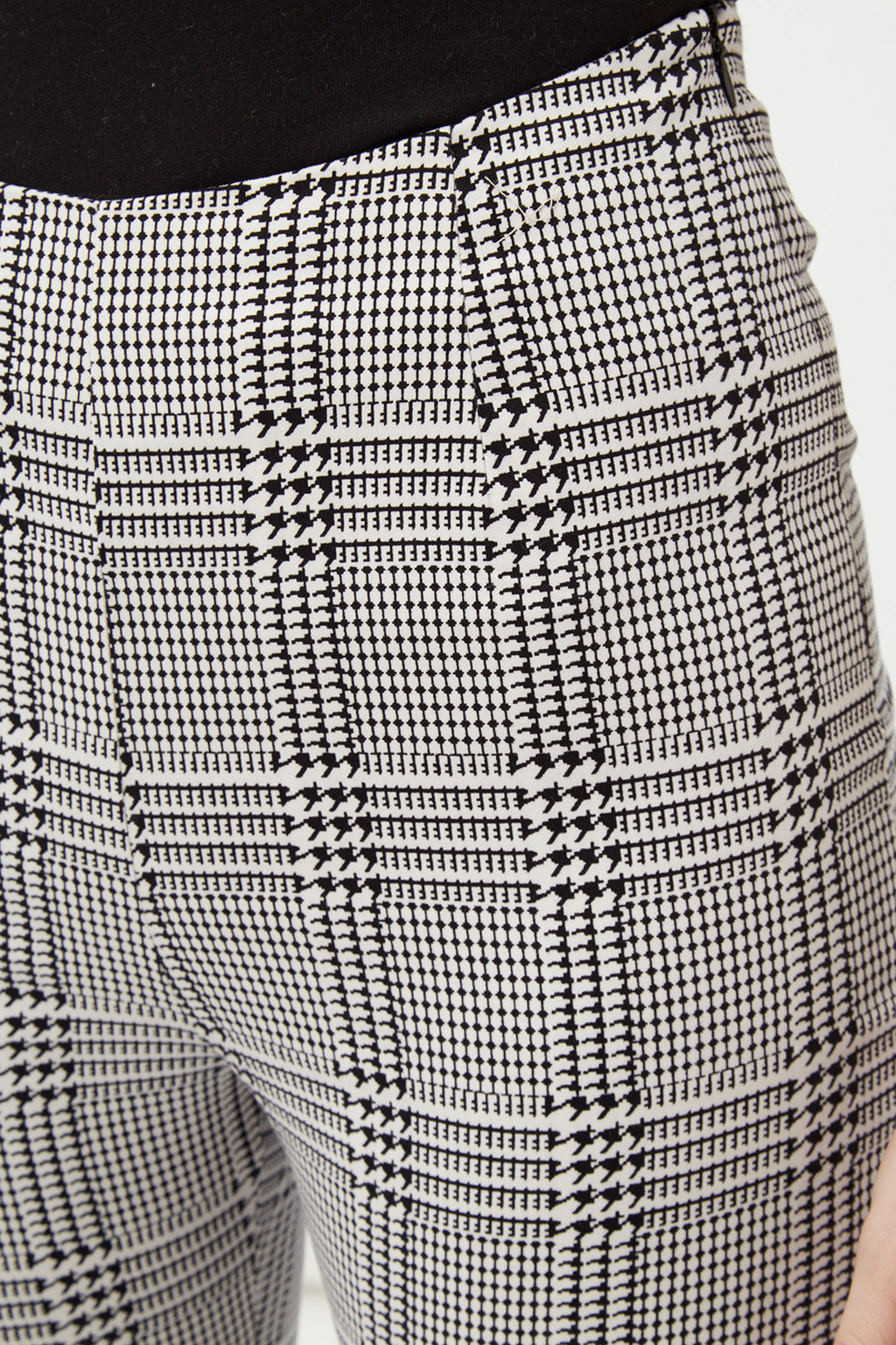 Pantalón pitillo mujer, leggings skinny cuadros, elegante diseño moderno, ajuste cómodo, tejido suave elástico, realza figura, estilo oficina urbano, color gris, talla 36, versátil y sofisticado ✅Entrega 24/48h