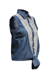 Blusa denim