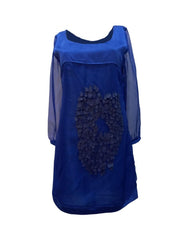 Vestido con efecto tul