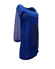Vestido con efecto tul