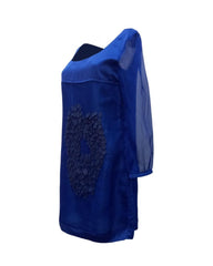 Vestido con efecto tul