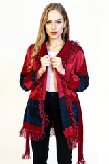 Chaqueta, cardigan estampado étnico, 100% poliéster, corte recto, estilo boho chic, tallas S, M, L, cómoda y versátil. ✅Entrega 24/48h