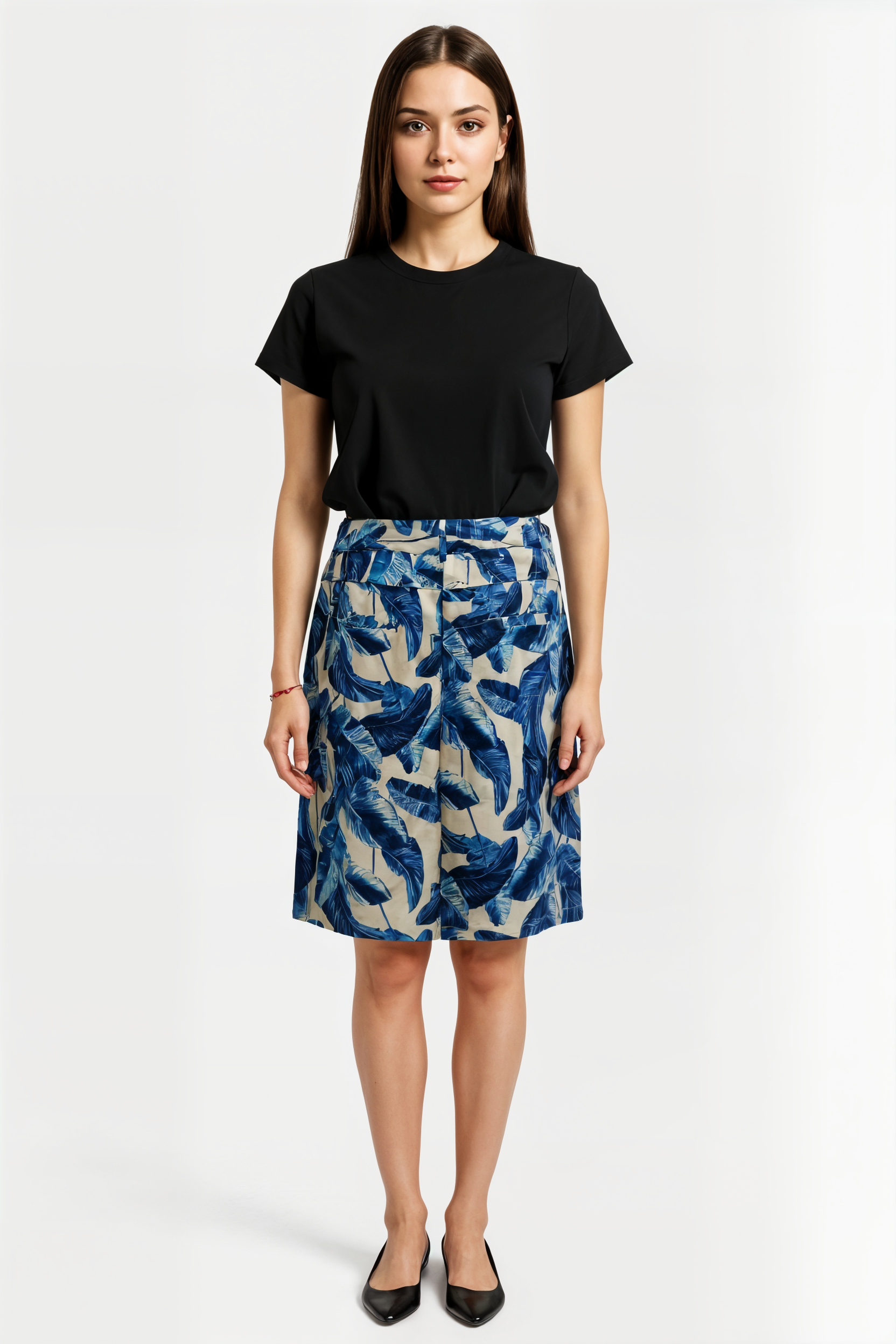 Falda estampada