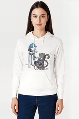 Sudadera Mujer de Algodón con Capucha - 2008MLK004