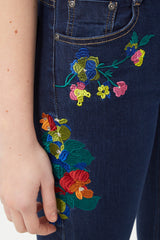 Jeans bordado Love & Money